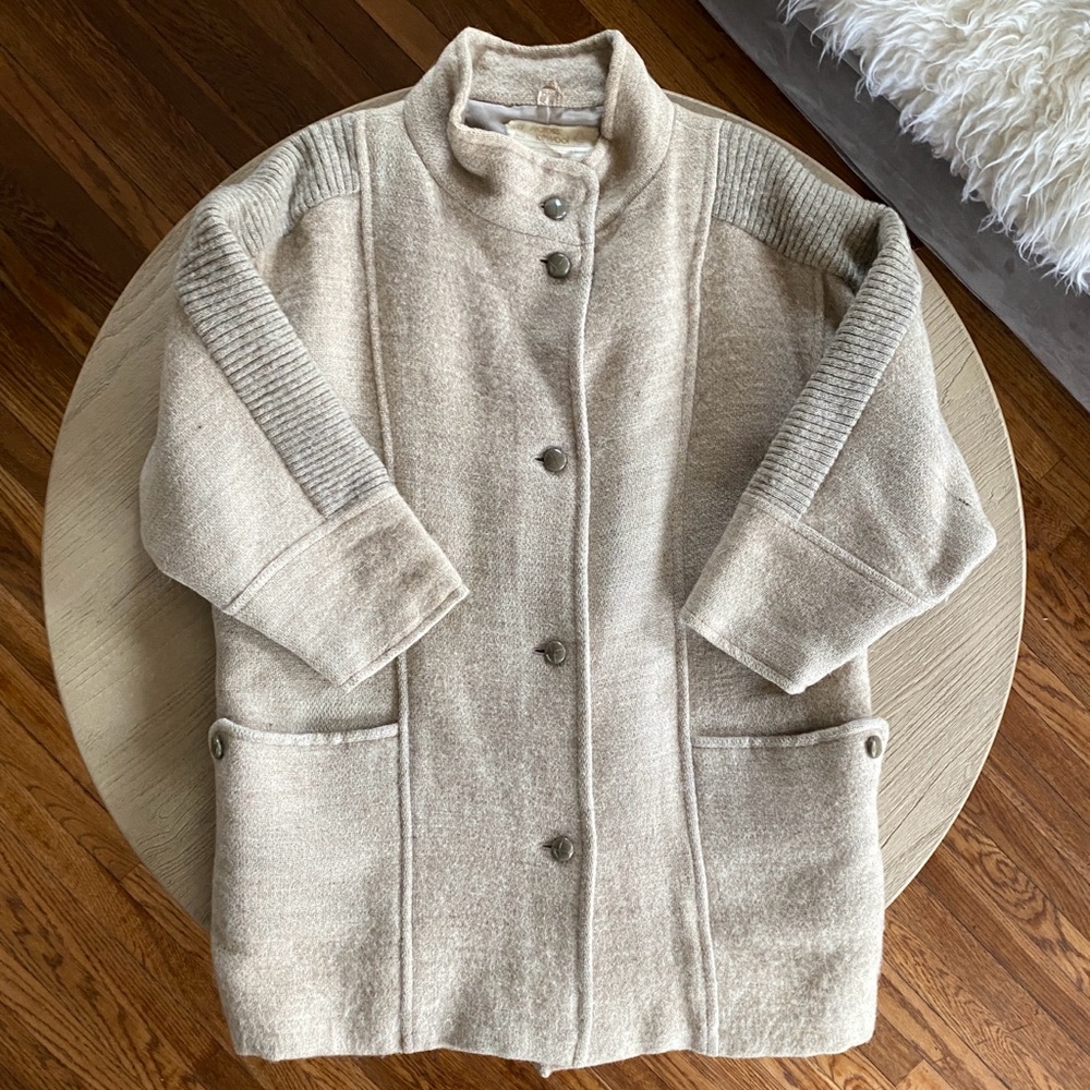Vintage Icelandic wool coat